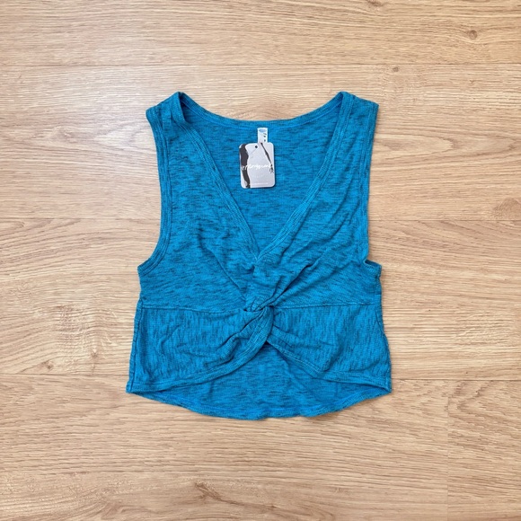 Free People Movement Turquoise New Moon Top - Picture 6 of 6